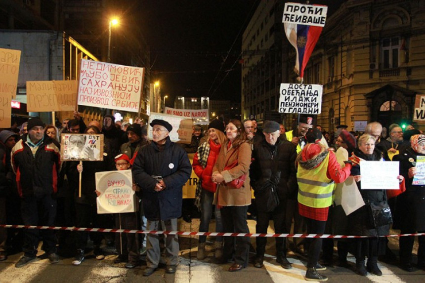 Protest u Beogradu: Traži se ostavka