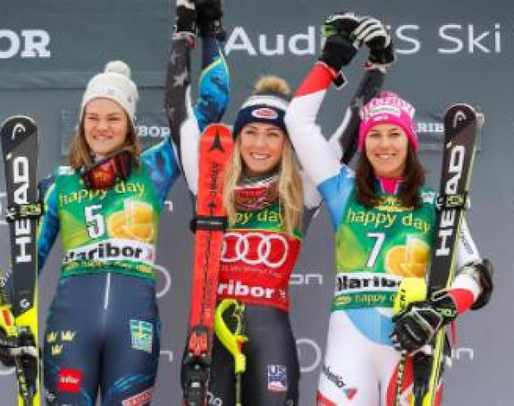 Mikaela Šifrin slavila u Mariboru!