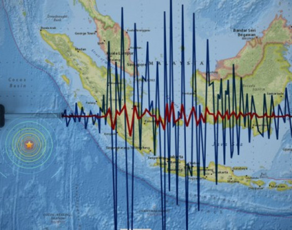 Stravičan zemljotres pogodio Indoneziju