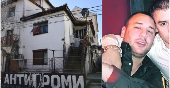 Bačena bomba na kuću "grobara"