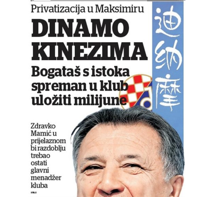 Mamić prodao Dinamo, Kinezi ga ostavljaju u klubu?!