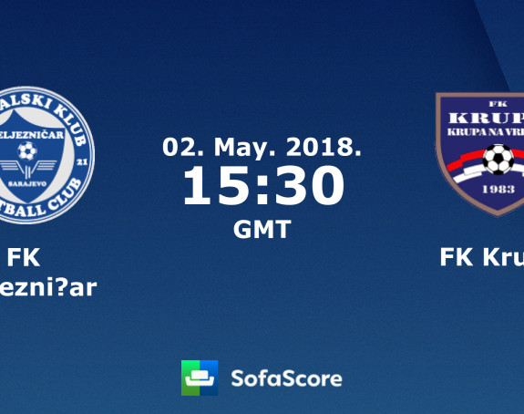 Kup BiH: Željezničar bliži trofeju - 2:0 protiv Krupe!