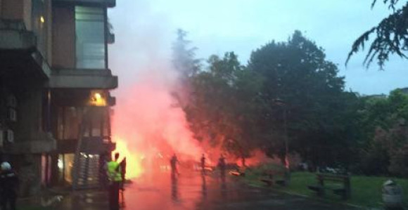 Beograd: Žestoka tuča Grobara i Delija