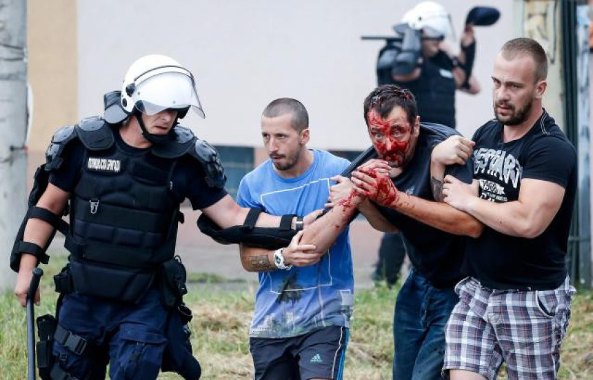 Tuča "Grobara" i "Delija" pred Zemunelom!