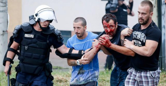 Tuča "Grobara" i "Delija" pred Zemunelom!