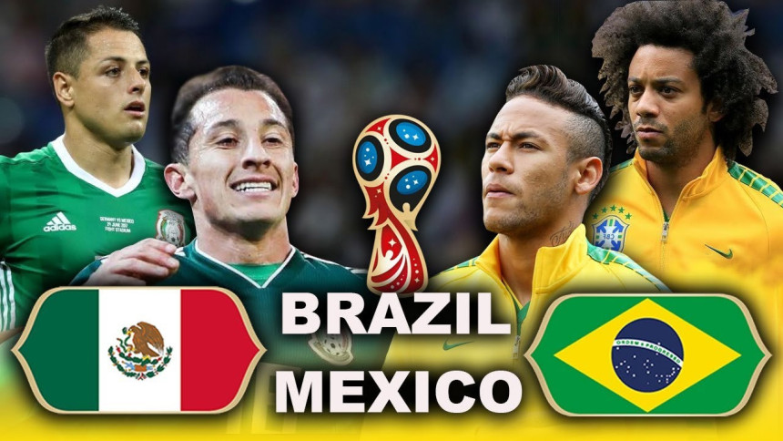 SP, najava - 1/8-finala: Brazil - Meksiko...