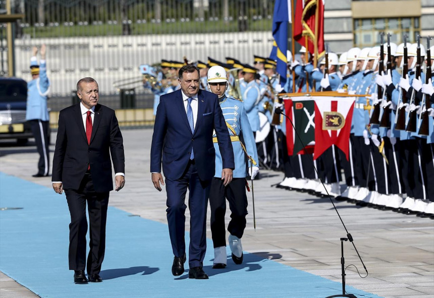 Redžep Erdogan stiže u Sarajevo  
