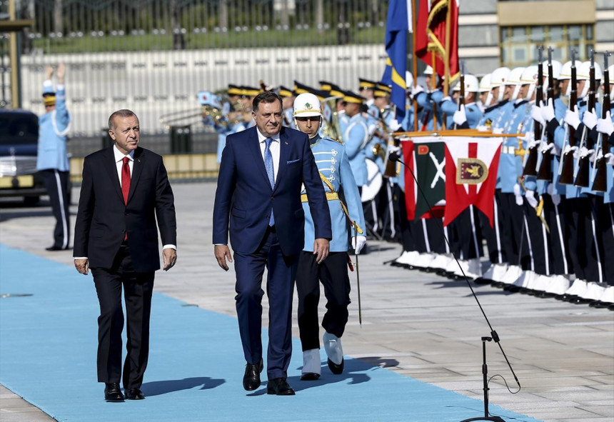 Реџеп Ердоган стиже у Сарајево  