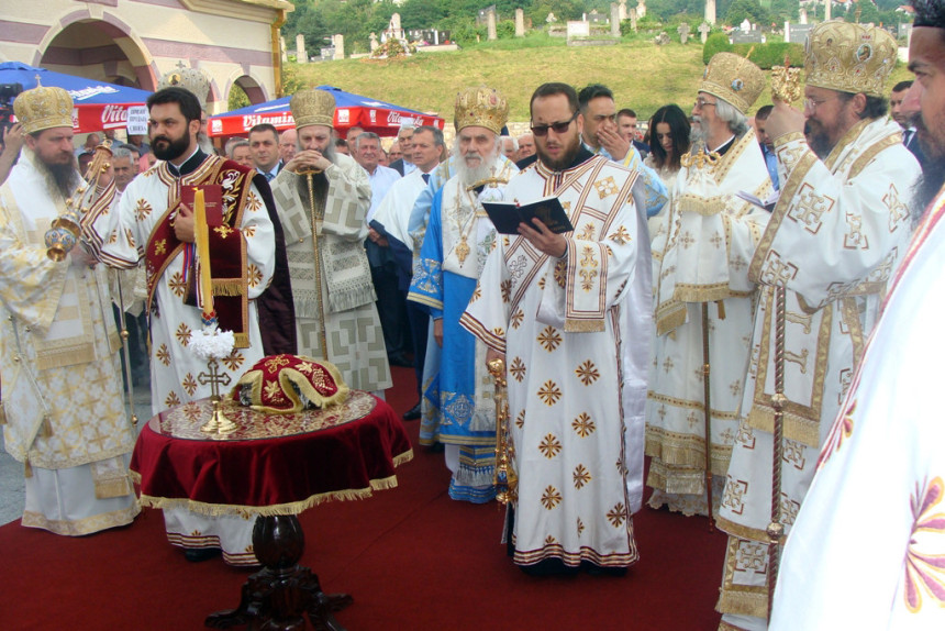 Освештање новог Храма Св. Саве