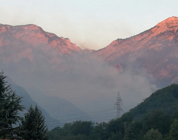 Požar na Rujištu i Čvrsnici