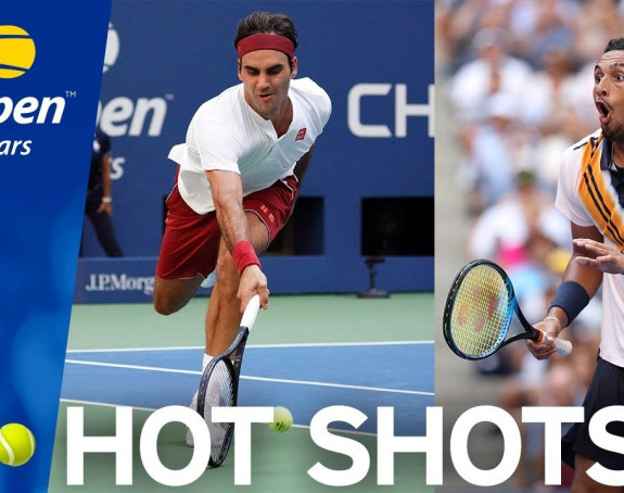 Video: Federer pored mreže, za poen turnira!
