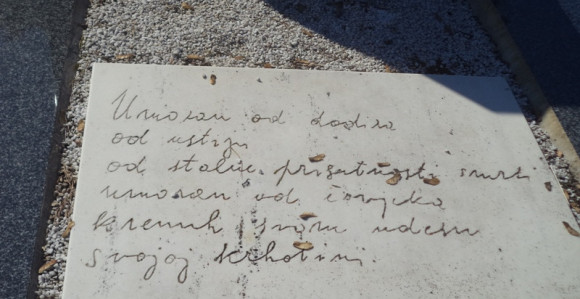 Bista glumca osvanula u parku