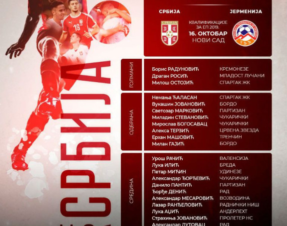 EP do 21: Ovo je tim "Orlića" koji ovjerava EURO!