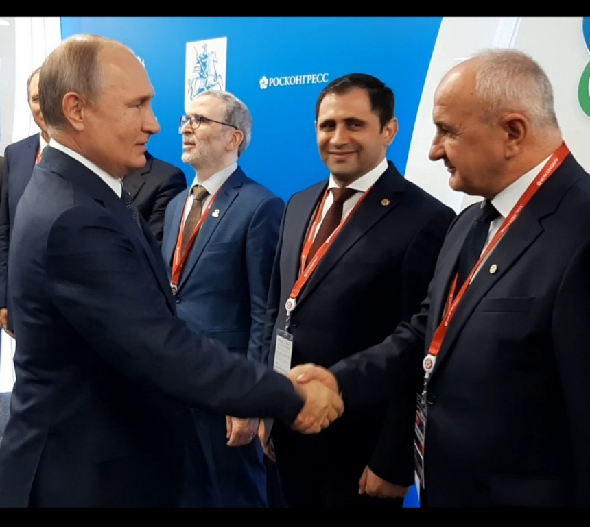 Đokić se rukovao sa predsjednikom Putinom