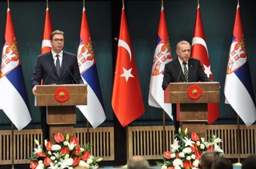 Вучић и Ердоган домаћини самита 7. и 8. октобра