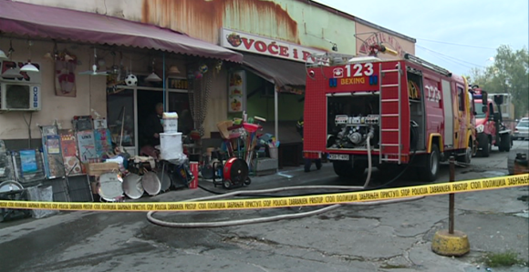 Локализован пожар у центру Бијељине