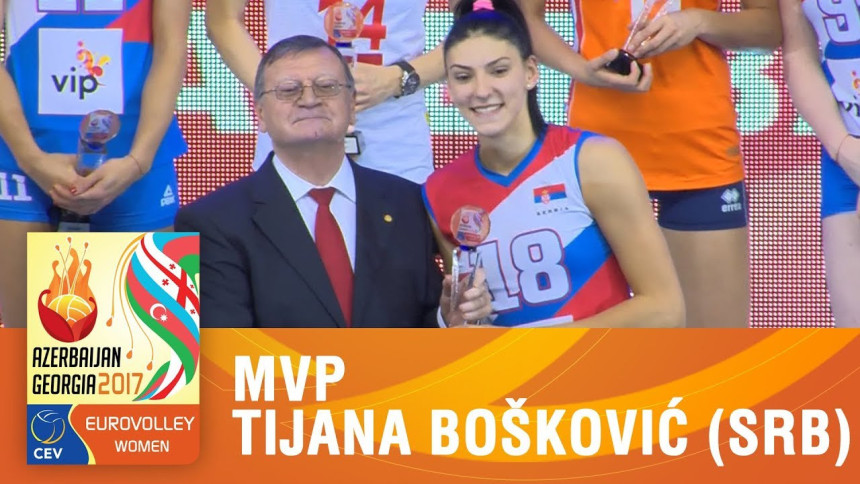 Bilećanka, Tijana Bošković, ponovo najbolja u Evropi!
