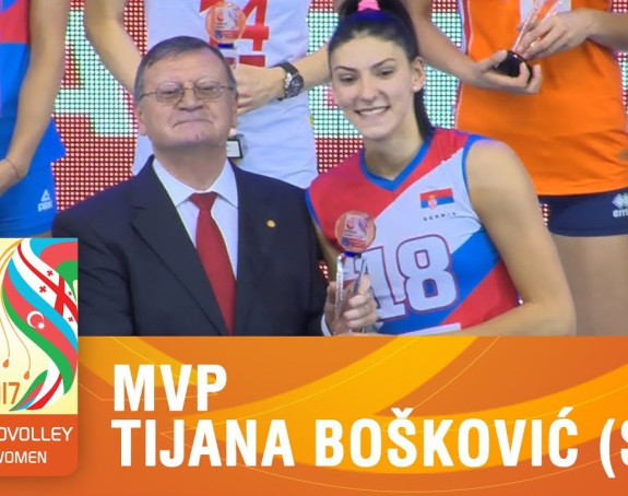 Bilećanka, Tijana Bošković, ponovo najbolja u Evropi!