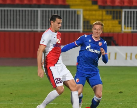 Crvena zvezda savladala Proleter rezultatom 2:0