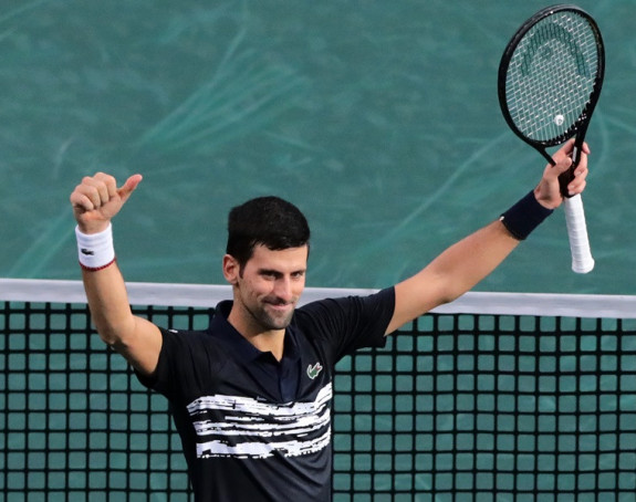 Novak Đoković u finalu Mastersa u Parizu
