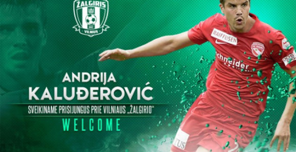 Andrija Kaluđerović najproduktivniji igrač godine u Litvaniji!
