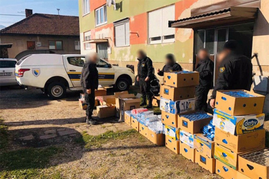 Oduzete cigarete i duvan vrijedni 105 hiljada KM