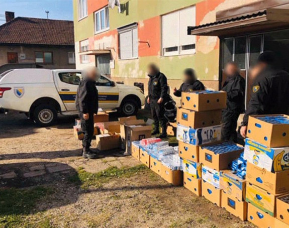 Oduzete cigarete i duvan vrijedni 105 hiljada KM