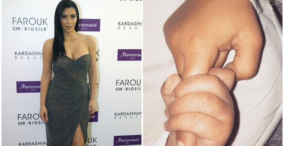 Prva fotografija sina Kim i Kanjea