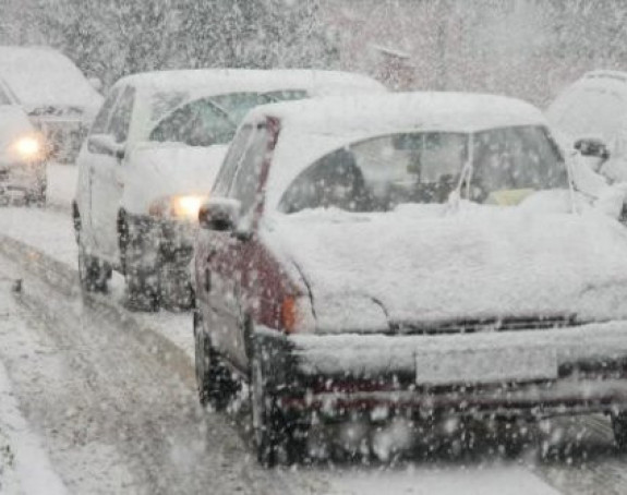 Snijeg prouzrokovao probleme vozačima