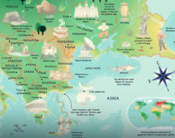 Atlas za djecu pokrenuo raspravu