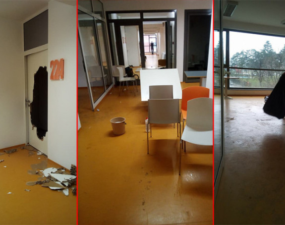 Gosti demolirali Studentski dom