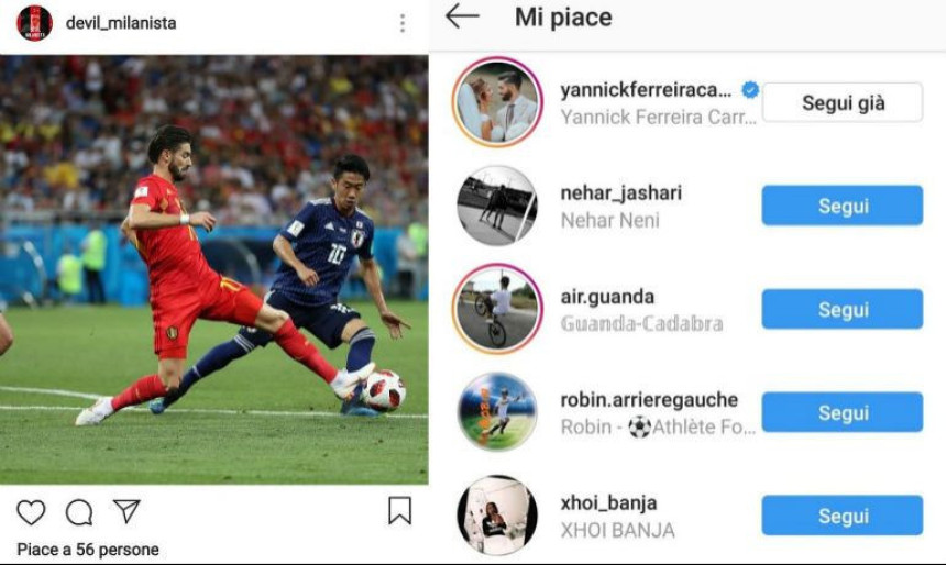 „Lajk“ zapalio Rosonere, Belgijanac hoće na San Siro!