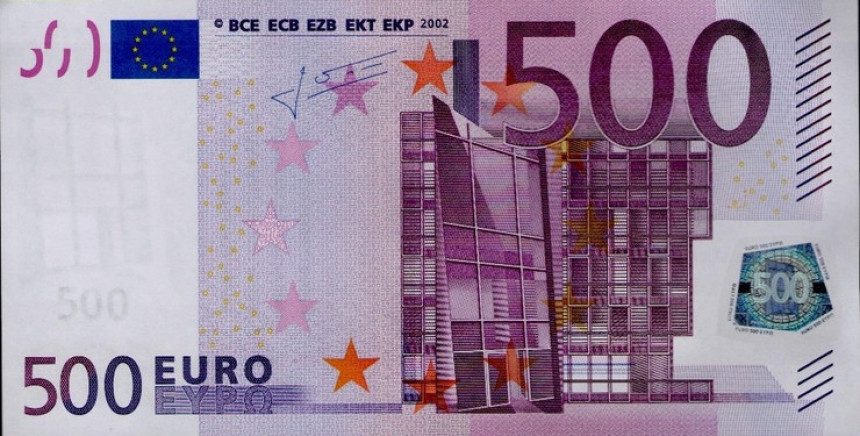 Новчаница од 500€ одлази у историју