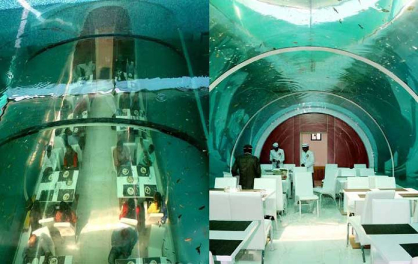 Индија добила први подводни ресторан