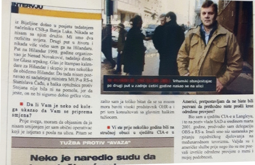 Ljude bliske Dodiku obučavala CIA