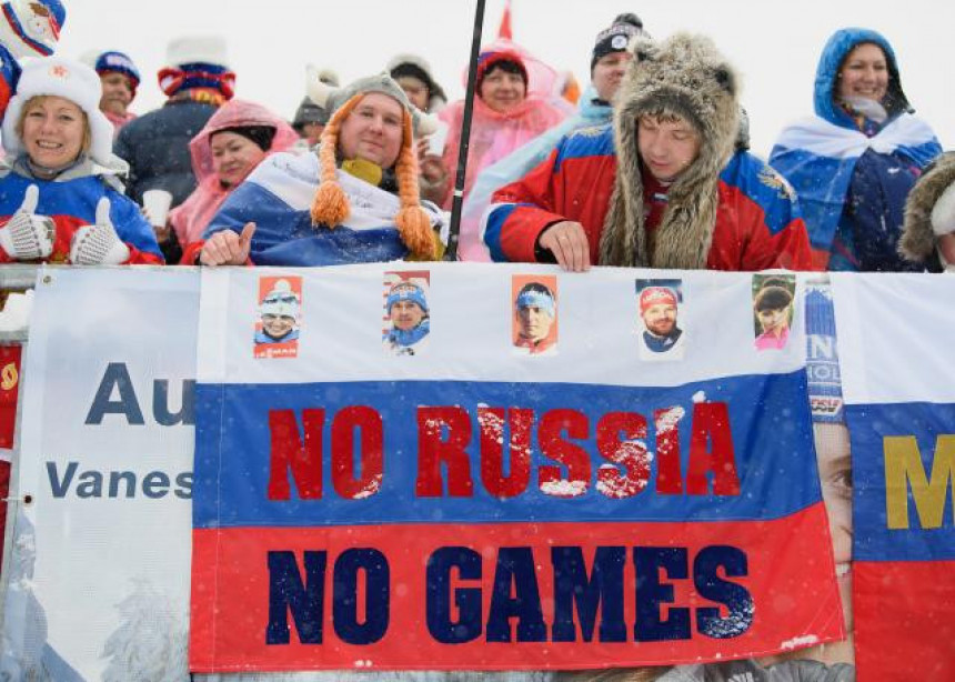 ЗОИ: У Русији скупови подршке руским спортистима!