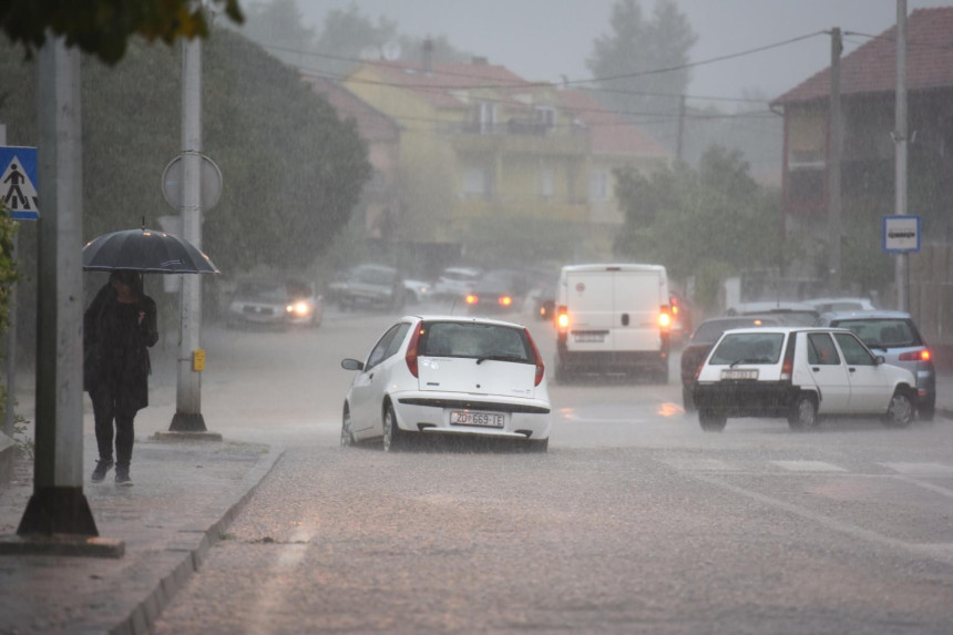 Zbog kiše crveni meteoalarm u BiH