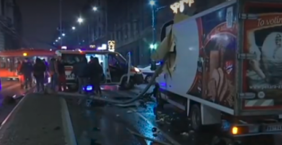 Povrijeđeno 14 osoba u Beogradu