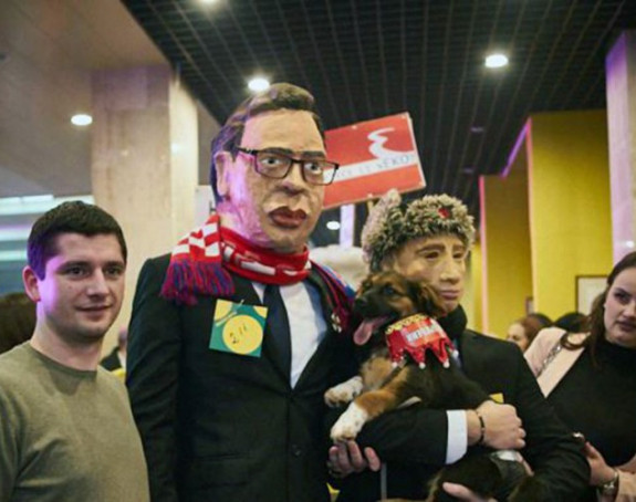 Maskenbal: Vučić i Putin najbolji
