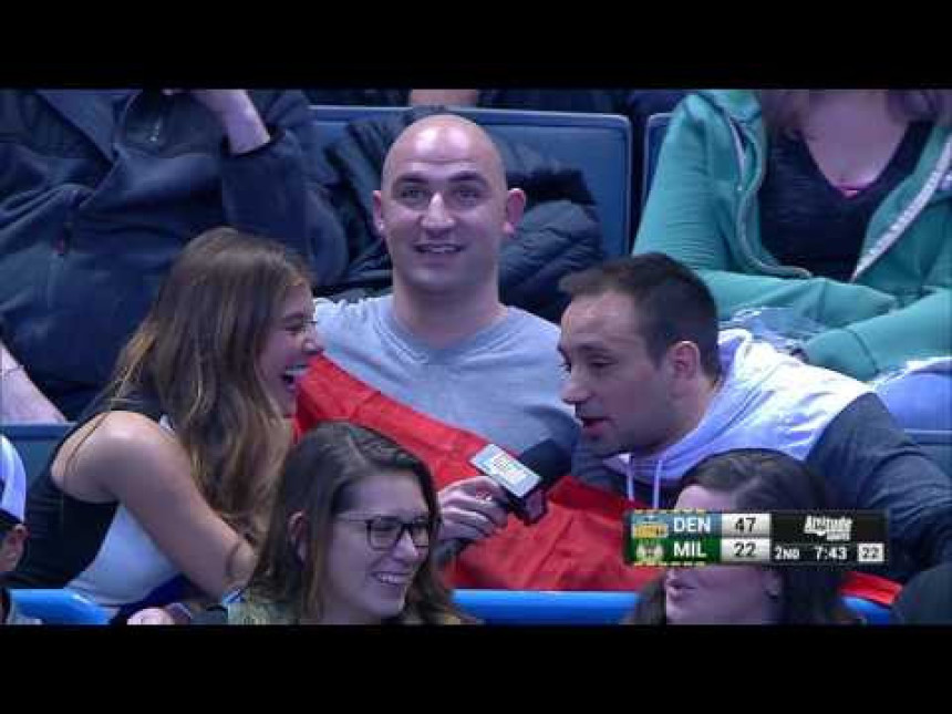 Video: Kroz snežnu oluju zbog Jokića!