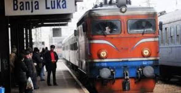 Protesti željezničara u Doboju