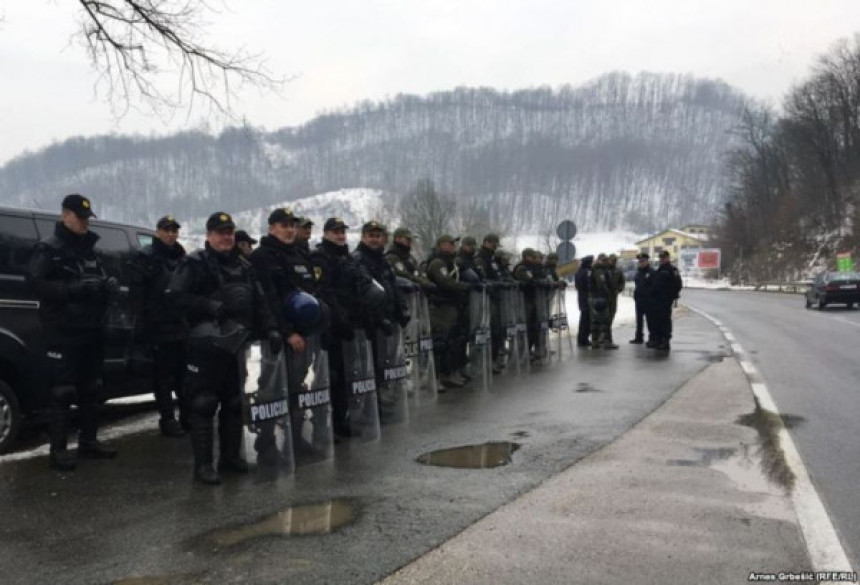 Sukob policije boraca ABiH