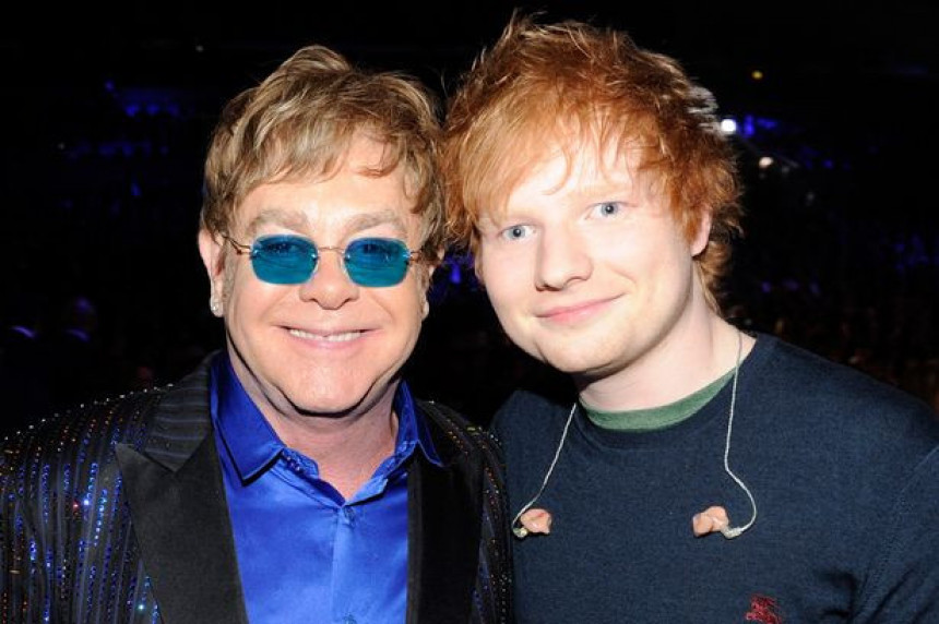 Eltonu Džonu je bilo muka od Eda Širana