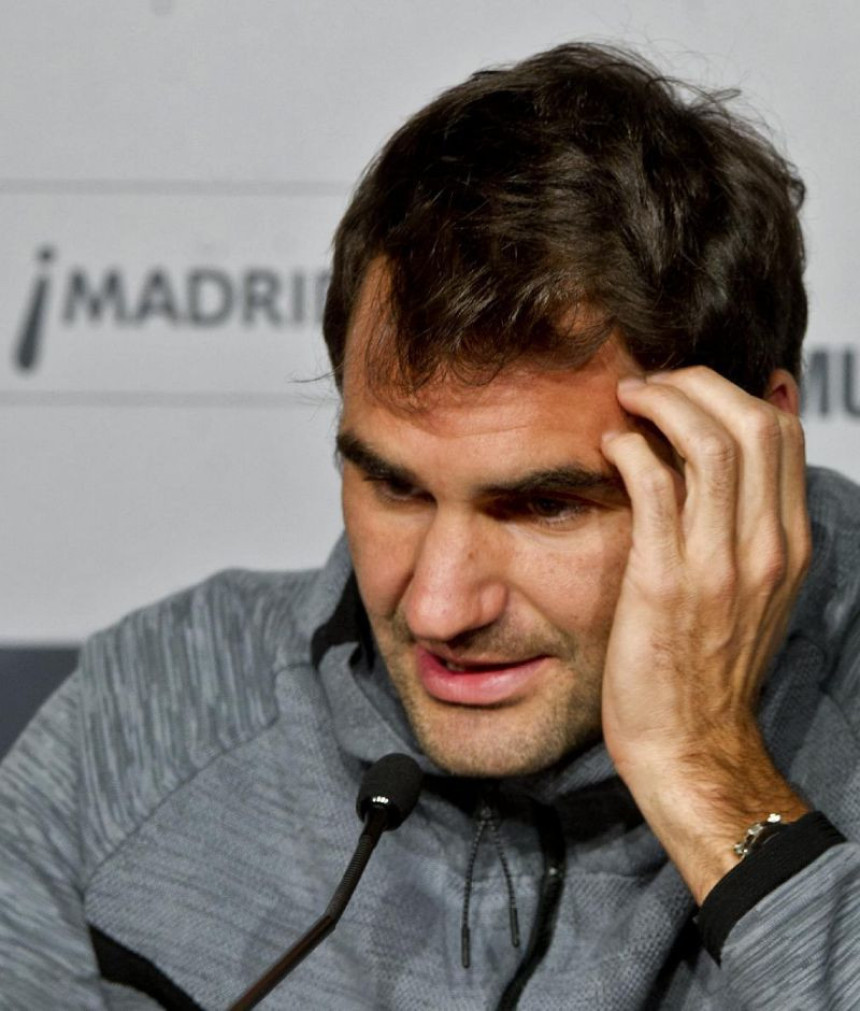 Federer otkazao nastup u Madridu!