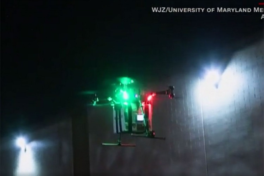 Prvi put dronom dostavljen organ