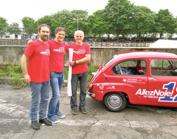 'Fićom' iz Beograda stigli do Noleta u Pariz