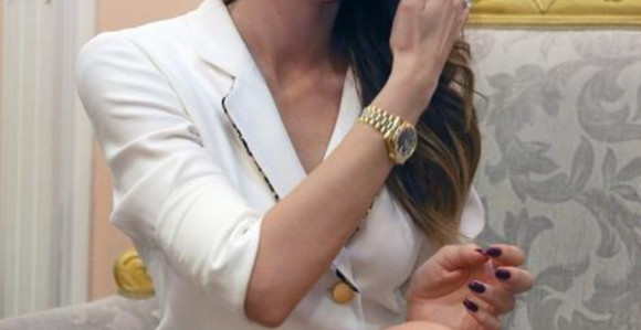 Emina Jahović na infuziji u bolnici