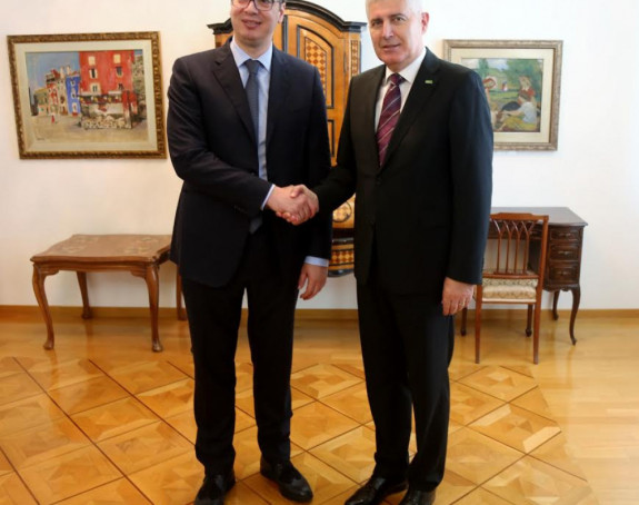 Čović i Vučić o saradnji