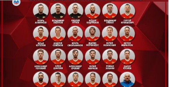 Konačan spisak Rusije za SP...