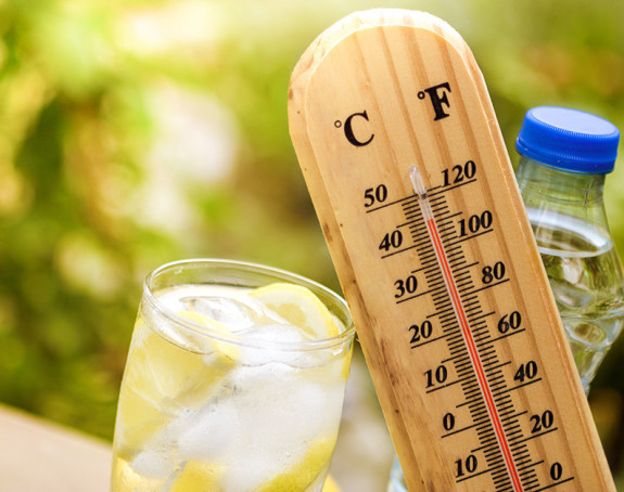 Srbija u crvenom: U Jagodini 65°C